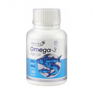  [Clearance] TRINLEY OMEGA-3 FISH OIL 60'c Without Box (Exp Date: 05/04/24)